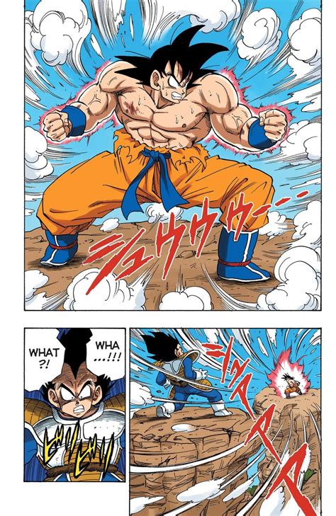 Very unusual boy, i must say. Vegeta vs Goku manga | Dragon ball art, Dragon ball ...