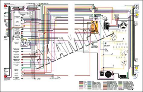 Basic wiring schematic for chevy truck headlights. 1956 All Makes All Models Parts | 14505C | 1956 Chevrolet Truck Full Colored Wiring Diagram ...