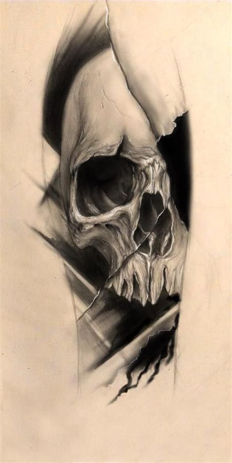 Pin By Grusom Magillacutty On Skull In 2020 Skull Tattoo Design