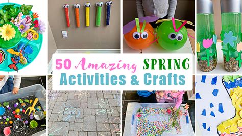 70 Fun And Easy Spring Activities For Kids Happy Toddler Playtime