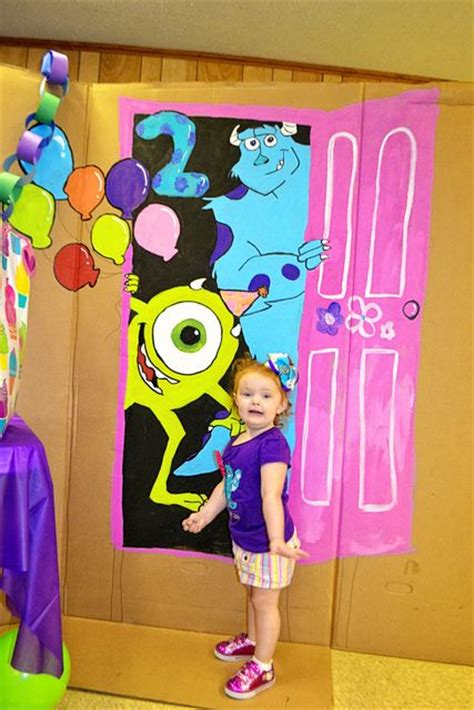 Monsters Inc Birthday Party Ideas Photo 11 Of 34 Monster Inc Birthday Monster 1st Birthdays