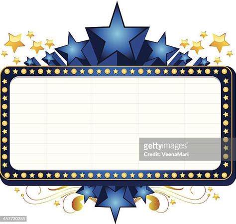 Blank Marquee Sign Photos And Premium High Res Pictures Getty Images