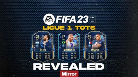 Fifa 23 Ligue 1 Tots Squad Revealed With Lionel Messi And Kylian Mbappe