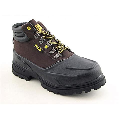 Fila Mens Weathertec Black Boots Free Shipping On Orders Over 45