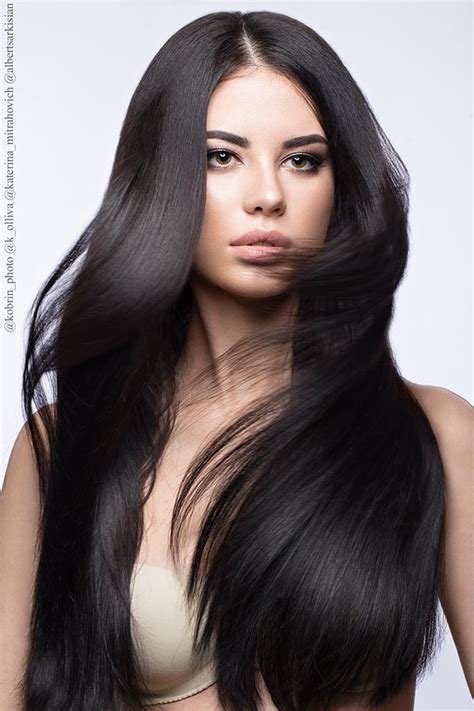 Black hair is the darkest and most common of all human hair colors globally, due to larger populations with this dominant trait. Best 1710 SHINY (hair) images on Pinterest | Other