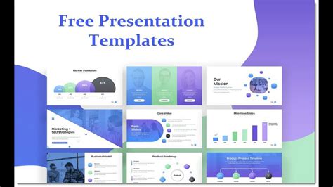 Download 200 Free Presentation Template In Ms Word Youtube
