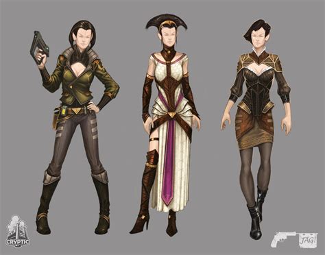 Star Trek Online Romulan Clothes Concept Art By Fbombheart On Deviantart