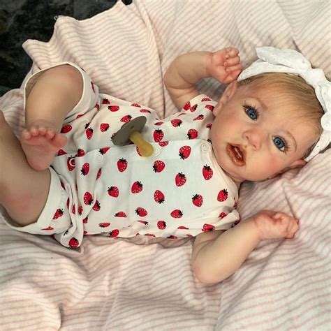 20 Realistic Angel Saskia Reborn Baby Doll Girl Gift Named Mia