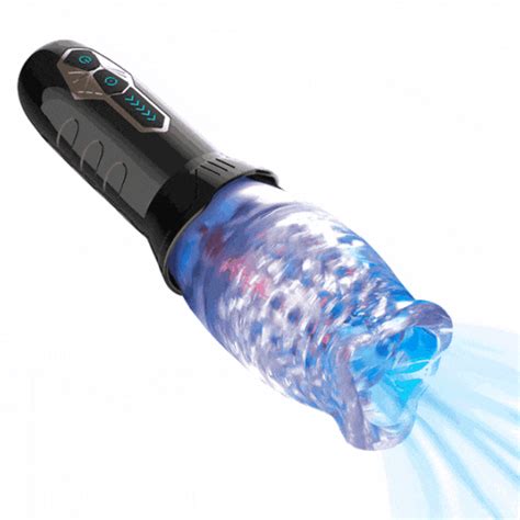 Male Rose Toy Rotating Male Masturbator Sucking Vibration Glans Trainer