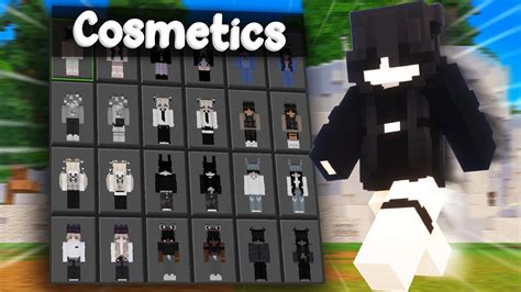 Mcpe Cosmetics Ios 4d Skins Works On Hive Youtube