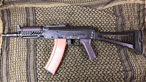Cyma Ak 74u Upgraded Cage Airsoft Electric Rifles Airsoft Forums Uk