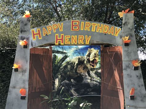Jurassic Birthday Party Jurassic Park Birthday Party Dinosaur Birthday Party Jurassic Park