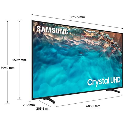 Телевизор Samsung LED 43BU8072 43 108 см Smart 4K Ultra HD Ultra