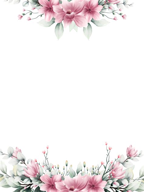 Flower Frame Pngs For Free Download