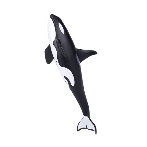 Mojo Male Killer Whale Orca Plastic Animal Sea Toy Figure Model Fish