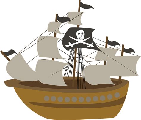 Free Download Pirate Ship Clipart For Kids
