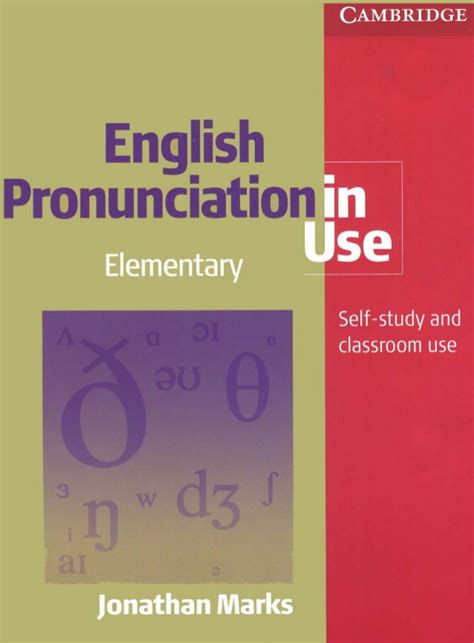 Cambridge - English Pronunciation in Use (Elementary) ( Ebook + Audio ...