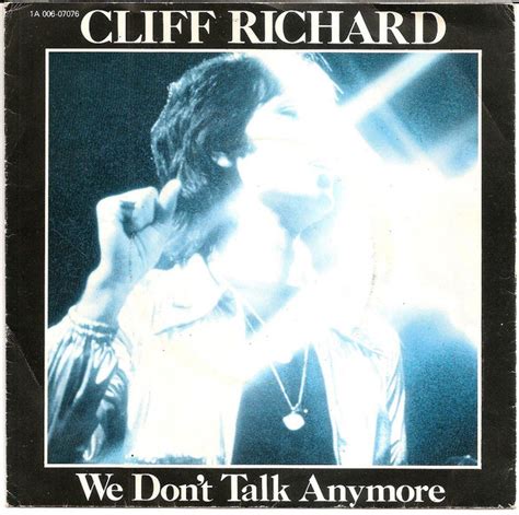 cliff richard we don t talk anymore 1979 vinyl discogs