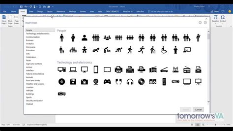 How To Add Icons In Ms Word Printable Templates