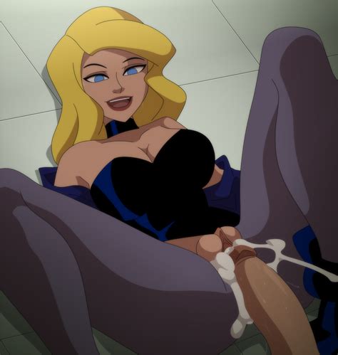 Rule 34 After Sex Black Canary Blonde Hair Blue Eyes Boots Choker