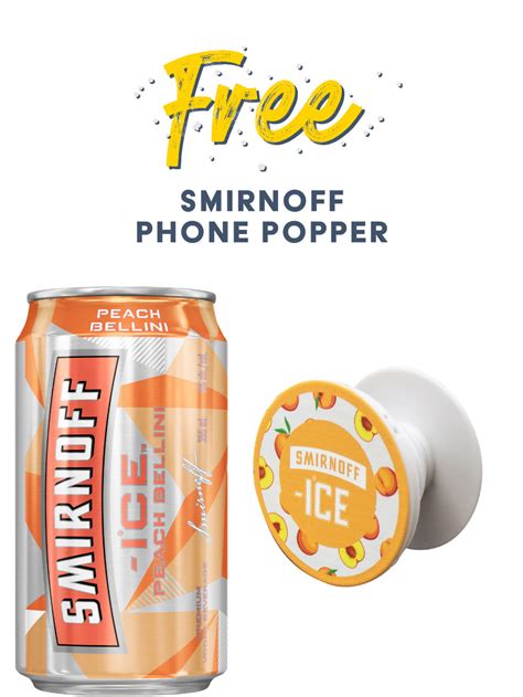 Smirnoff Ice Peach Bellini 6 Pack Cans 1 Newfoundland Labrador Liquor