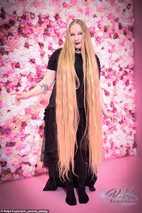 Real Life Rapunzel 31 Has Been Growing Her Hair Since She Was 16