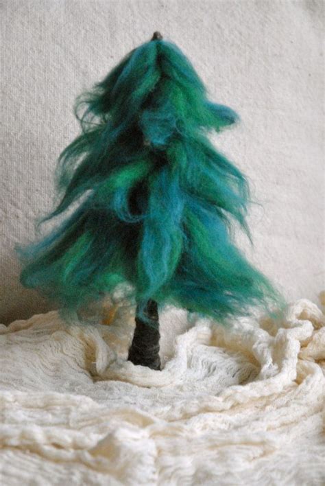 Needle Felted Tree Waldorf Inspired Felt Tree Felt Christmas Tree