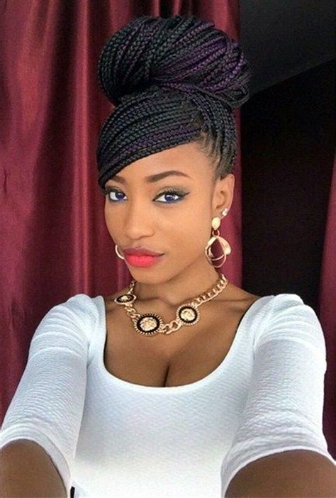 The french braid is actually one of those african american braided hairstyles for long hair. 45 Latest African Hair Braiding Styles 2016 | Hurr | Box braids hairstyles, Rastazöpfe frisuren ...