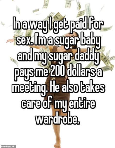 Sugar Babies Reveal On Whisper What Sugar Daddy Pays For Including