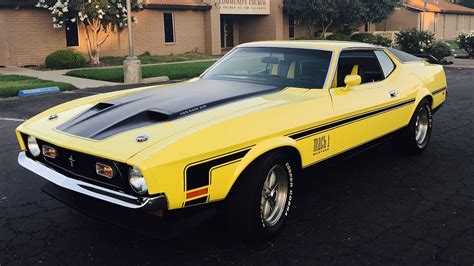 1971 Ford Mustang Mach 1 Fastback T183 Monterey 2017