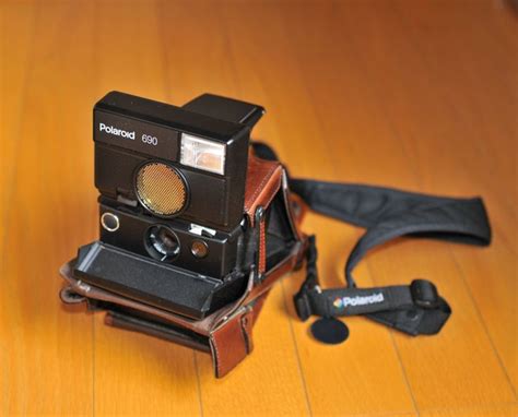 Polaroid 690 Slr Vintage Cameras Camera Camera Bag