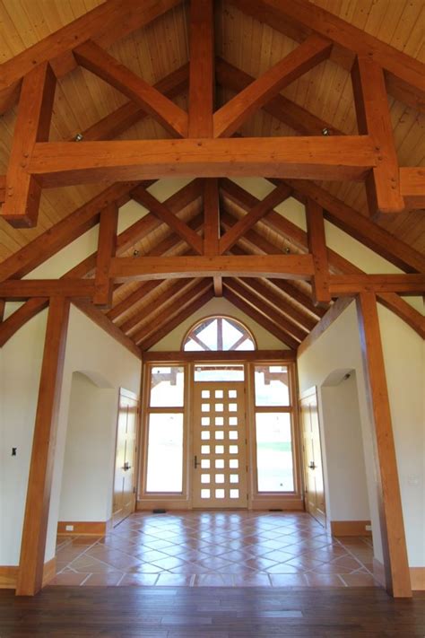 Slatted timber ceiling and wall systems for aesthetics and acoustic control. 12 best Timber Frame Beamed Ceilings images on Pinterest ...