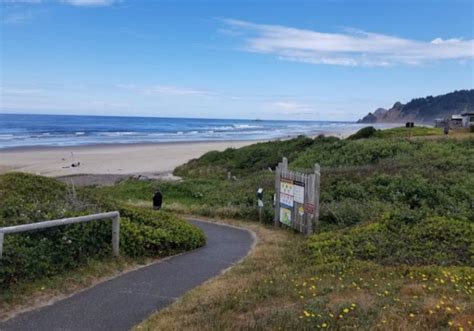 The Beach At Roads End Recreation Site In Oregon Is Less Crowded