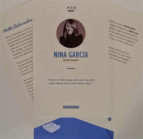 Quarterly Co Nina Garcia Box Review November Ngq Imonthly