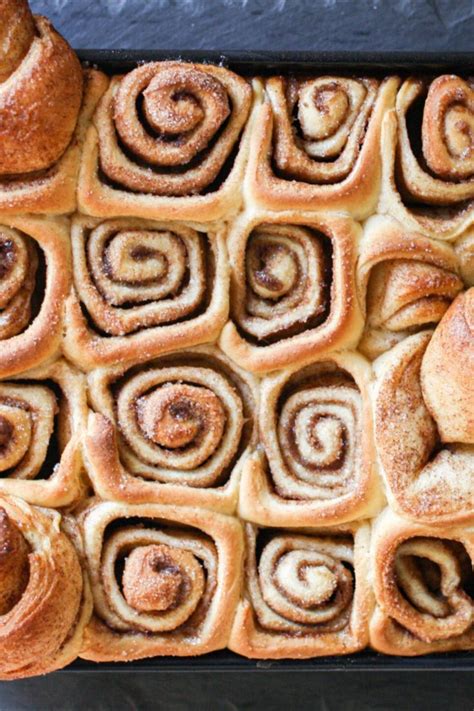 Classic Cinnamon Rolls With Vanilla Frosting Better Than The Bakery