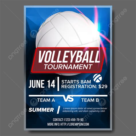 Volleyball Posters PNG Vector PSD And Clipart With Transparent