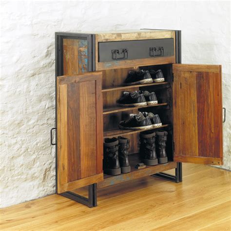 Maybe you would like to learn more about one of these? Agra solid reclaimed wood hallway shoe storage cabinet ...