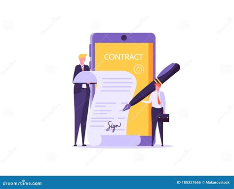Digital Signature Business Contract Electronic Contract E Signature
