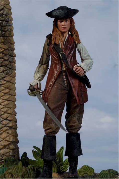 Elizabeth Swann Serie2 Pirates Of The Caribbean Muñeco Neca 1600 Cinema Collectibles