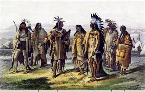 Iroquois Assiniboine Pawnee Dakota American Natives 1886