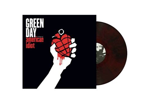 American Idiot Limited Edition Red And Black Swirl Colored Vinyl