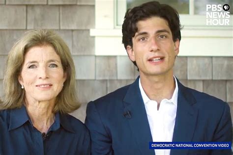 Caroline Kennedy And Her Son Jack Schlossberg Speak At Dnc