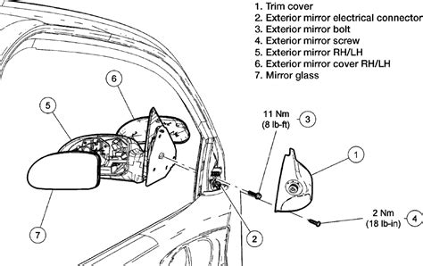 Replacing Passenger Side Mirror Ford Focus