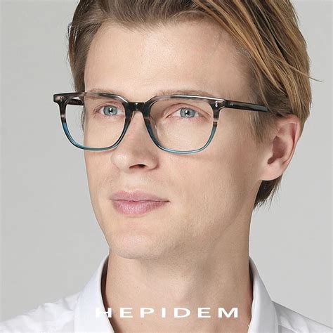 acetate glasses frame men square prescription eyeglasses 2019 new women male myopia optical