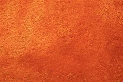 Textured Orange Wall Free Texture