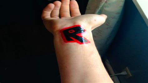 Roblox Tattoo Template