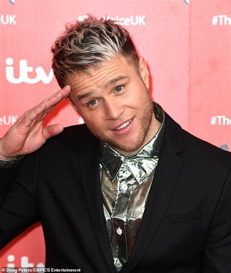 Olly Murs Sports A New Frosted Tips Hairdo While At The Voice 2020