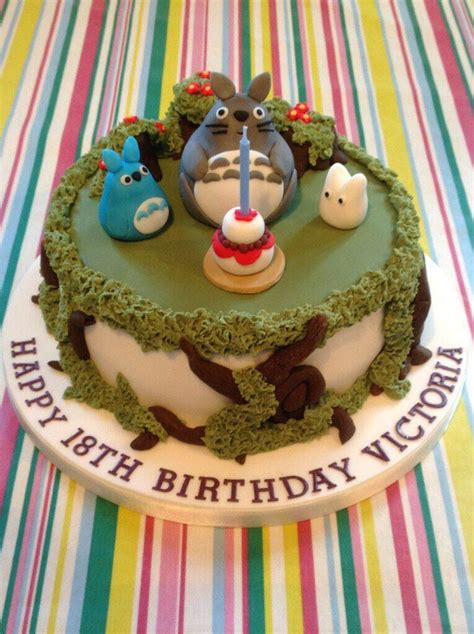 Pin By Nickie Webb On Studio Ghibli Anime Cake Themed Cakes