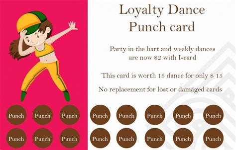 50 punch card templates for every business boost customer loyalty template sumo business