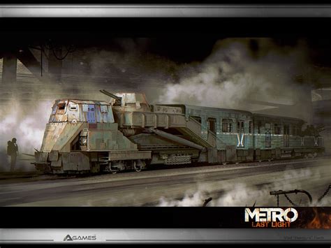 Metro Last Light Concept Art By Vlad Tkach Concept Art World